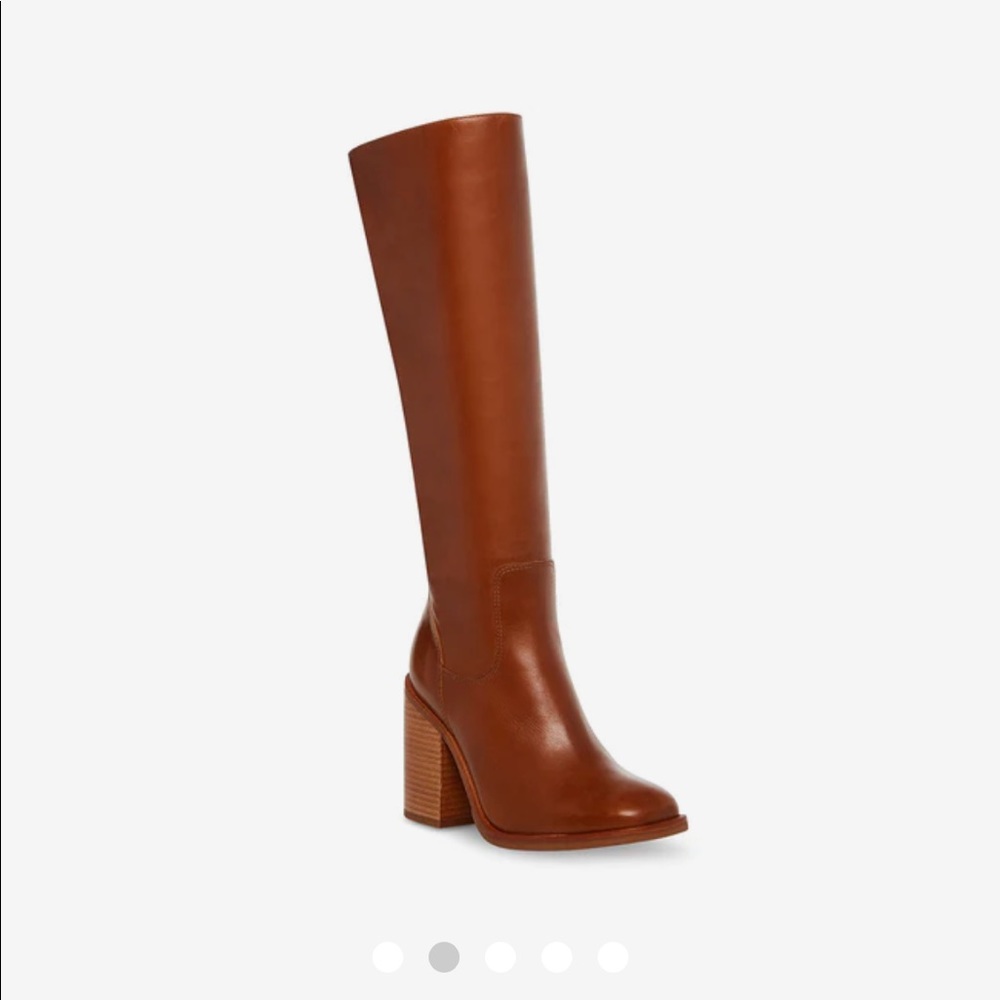 Steve Madden LIZA TAN LEATHER Boot size 8 - Picture 2 of 6